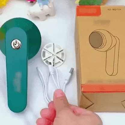 REMOVEDOR DE PELUSA RECARGABLE Y PORTÁTIL